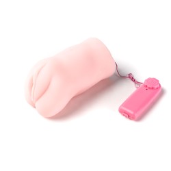 Simple Pleasure masturbator wagina z wibracją cyberskóra 500g