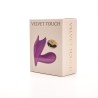Velvet Touch stymulator łechtaczki sterowany bezprzewodowo ładowany usb fioletowy