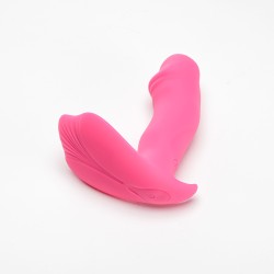 Velvet Touch stymulator łechtaczki sterowany bezprzewodowo ładowany usb różowy