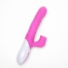 Velvet Touch wibrator silikonowy typ króliczek ładowany usb fioletowy
