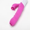 Velvet Touch wibrator silikonowy typ króliczek ładowany usb fioletowy