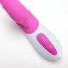 Velvet Touch wibrator silikonowy typ króliczek ładowany usb fioletowy