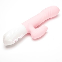 Velvet Touch wibrator silikonowy typ króliczek ładowany usb różowy