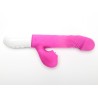 Velvet Touch wibrator silikonowy typ króliczek ładowany usb fioletowy