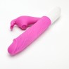 Velvet Touch wibrator silikonowy typ króliczek ładowany usb fioletowy