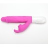 Velvet Touch wibrator silikonowy typ króliczek ładowany usb fioletowy