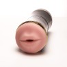 Velvet Touch masturbator dwustonny końce wagina usta czarny