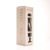 Velvet Touch masturbator z wibracją wagina cyberskóra ładowany usb czarny