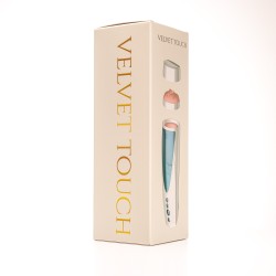 Velvet Touch masturbator z wibracją rotujący plus ruch góra dół wagina cyberskóra ładowany usb biały