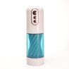 Velvet Touch masturbator z wibracją ssaniem cyberskóra ładowany usb biały