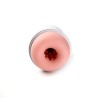 Velvet Touch masturbator z wibracją wagina cyberskóra ładowany usb biały