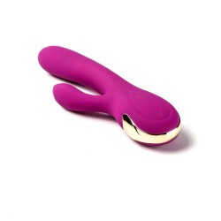 Velvet Touch wibrator silikonowy typ króliczek ładowany usb różowy