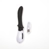 Velvet Touch wibrator silikonowy stymulacja punktu g ładowany usb czarny
