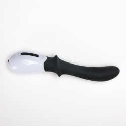 Velvet Touch wibrator silikonowy stymulacja punktu g ładowany usb czarny