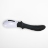 Velvet Touch wibrator silikonowy stymulacja punktu g ładowany usb czarny