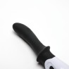 Velvet Touch wibrator silikonowy stymulacja punktu g ładowany usb czarny