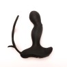 Velvet Touch masażer prostaty z pierścieniami sterowany zdalnie ładowany usb czarny