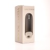 Velvet Touch masturbator z wibracją ssaniem cyberskóra ładowany usb czarny
