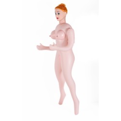 Simple Pleasure lalka dmuchana damska z głową 3d caroline