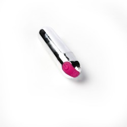 Simple Pleasure wibrator mini typ bullet ładowany usb srebrny