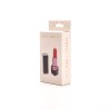 Velvet Touch wibrator mini w kształcie szminki ładowany usb czarny