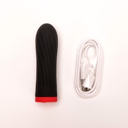 Velvet Touch wibrator mini typ bullet ładowany usb czarny
