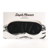 Simple Pleasure maska na oczy satynowa czarna