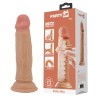 Party Up dildo cyberskóra kolor cielisty 18,4 cm Tom