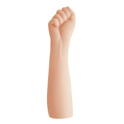 Party Up dildo w kształcie dłoni pięść cyberskóra kolor cielisty Tony
