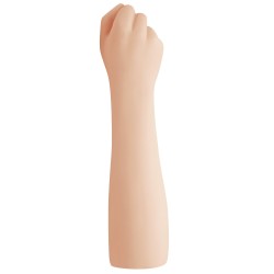 Party Up dildo w kształcie dłoni pięść cyberskóra kolor cielisty Tony