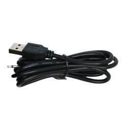 Party Up korek analny wibrujący silikonowy ładowany usb kolor czarny Keith