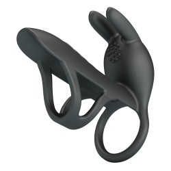Party Up pierścień wibrujący ładowany usb kolor czarny Mark