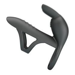Party Up pierścień wibrujący ładowany usb kolor czarny Mark