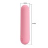 Party Up wibrator mini typ bullet ładowany usb kolor pudrowy różowy Henry