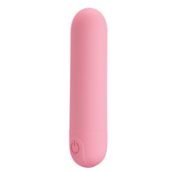 Party Up wibrator mini typ bullet ładowany usb kolor pudrowy różowy Henry
