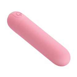 Party Up wibrator mini typ bullet ładowany usb kolor pudrowy różowy Henry