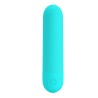 Party Up wibrator mini typ bullet ładowany usb kolor turkusowy Harry