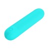 Party Up wibrator mini typ bullet ładowany usb kolor turkusowy Harry