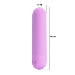 Party Up wibrator mini typ bullet ładowany usb kolor fioletowy Greg