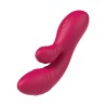 Party Up wibrator silikonowy typ króliczek ładowany usb kolor różowy Dalida