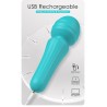 Party UP masażer kulowy magiczna różdżka ładowany usb kolor turkusowy Duuna