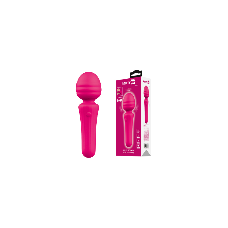 Party UP masażer kulowy magiczna różdżka ładowany usb kolor różowy Duuna