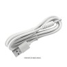 Party Up wibrator silikonowy typ króliczek ładowany usb kolor turkusowy Edward