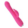 Party Up wibrator silikonowy typ króliczek ładowany usb kolor różowy Eric