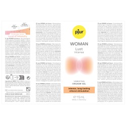 pjur WOMAN Lust Intense - 15 ml