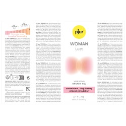 pjur WOMAN Lust - 15 ml