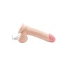 Simple Pleasure wibrator 7 trybów wibracji cyberskóra kolor cielisty 20 cm sterowany przewodowo