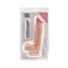 Simple Pleasure wibrator 7 trybów rotacji cyberskóra kolor cielisty 21 cm sterowany przewodowo