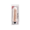 Simple Pleasure wibrator z regulacją prędkości  cyberskóra kolor cielisty 20 cm