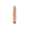 Simple Pleasure wibrator z regulacją prędkości  cyberskóra kolor cielisty 23,5 cm